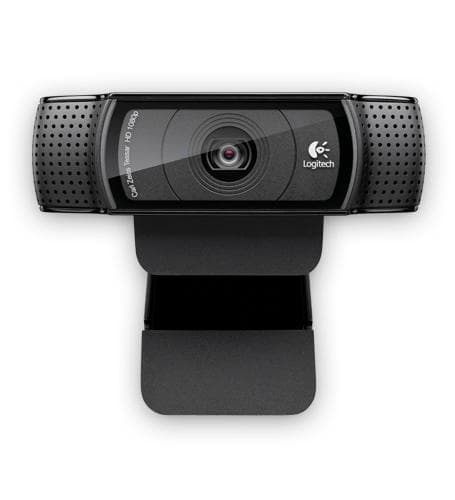 Original Logitech HD Pro Webcam C920 - Svart Svart