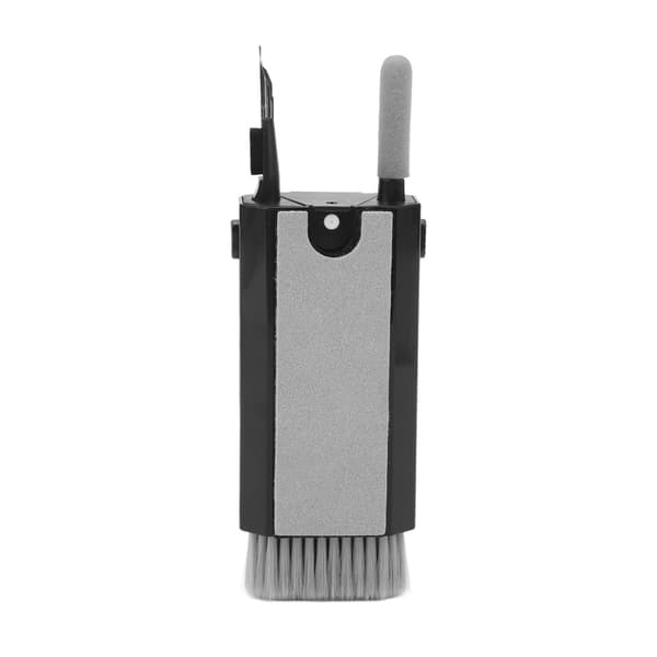 8 in 1 Multifunctional Electronics Cleaner for Mobile Headphones and Computer - Black