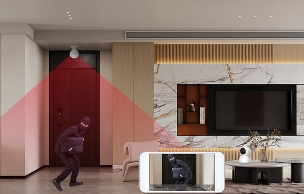 SiGN Smart Home Rörelsesensor 150° Svart