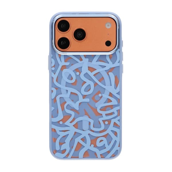 Graffiti Craft MagSafe Case For iPhone 17 Pro Sky Blue