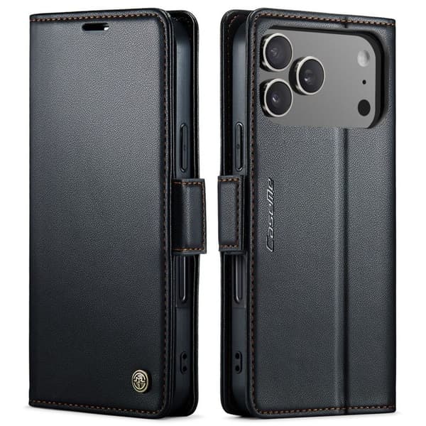 CASEME iPhone 17 Pro Max Cover with Card Slots - Black