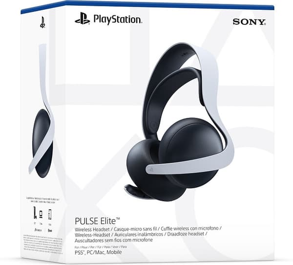 Original Sony PlayStation Pulse Elite Wireless Over-ear Headset Svart