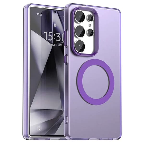 Samsung Galaxy S25 Ultra MagSafe Compatible Case - Purple