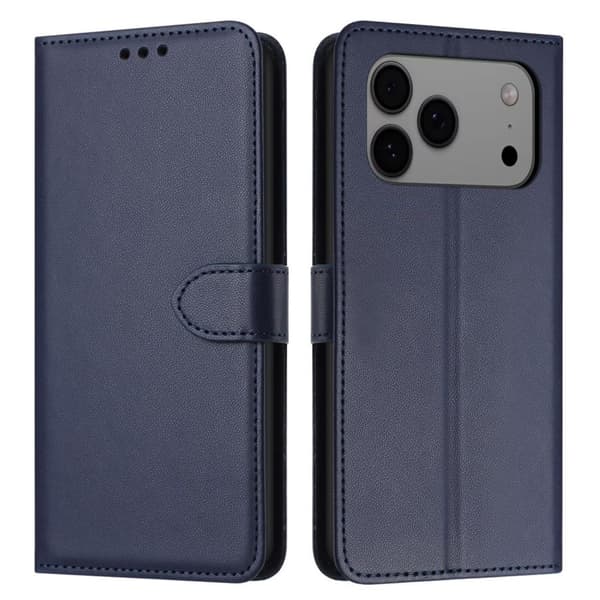 iPhone 18 Pro Max/17 Pro Max Wallet Cover - Blue