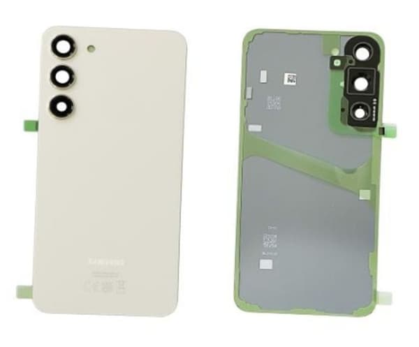 Samsung Galaxy S23 Plus Back Cover Original - Cream