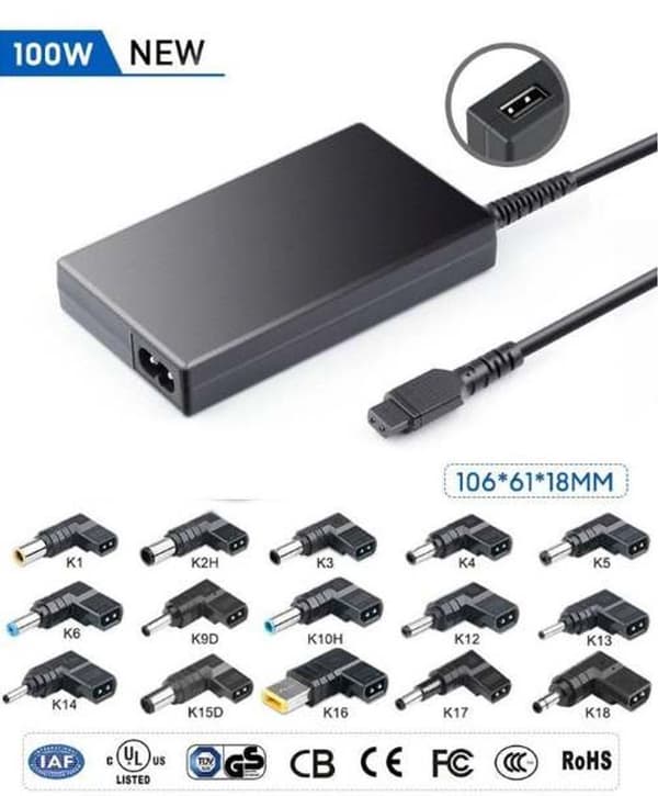 CoreParts Universal charger 90W 19-20V 4.5-4.7A