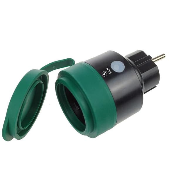 SiGN Smart Home WiFi Smart Plug Utomhus IP44 16A Svart