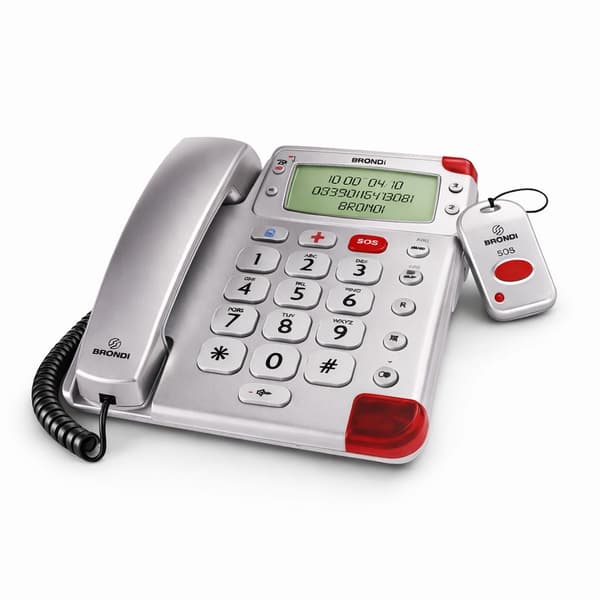 Brondi Superbravo 2 - Desk phone for the hearing impaired