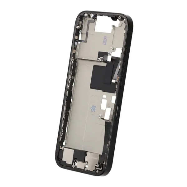 iPhone 16 Pro Back Cover Middle Frame Original Black With Small Parts