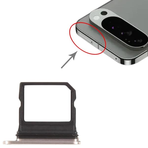 Google Pixel 10 Pro XL SIM Tray Moonstone