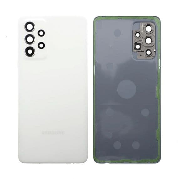 Samsung Galaxy A52s Baksida med tejp - Vit Svart
