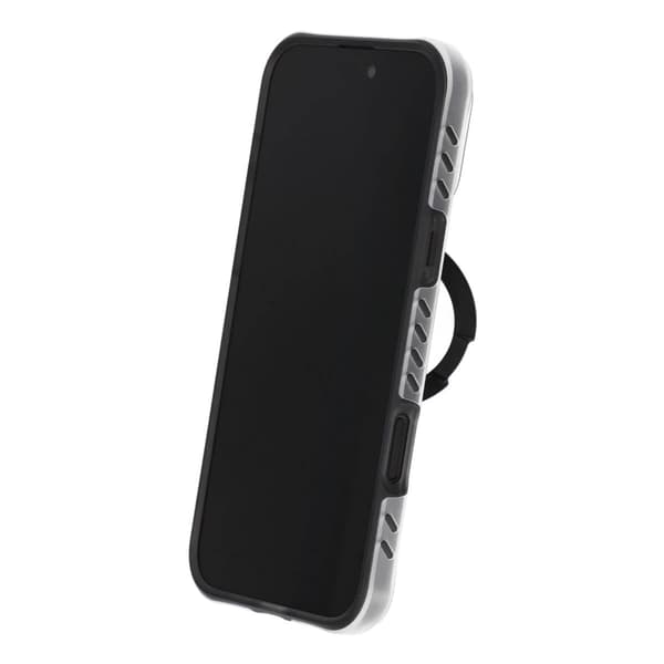 Armor Matte Frosted Magnetic Case with 360° Rotatable Kickstand - iPhone 16 Pro Max Black