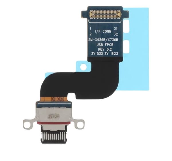 Samsung Galaxy Tab S11 Ultra 5G Charging Connector Flex Cable