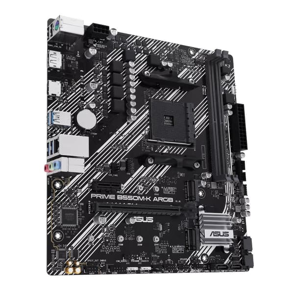 ASUS PRIME B550M-K ARGB Moderkort - Nyskick