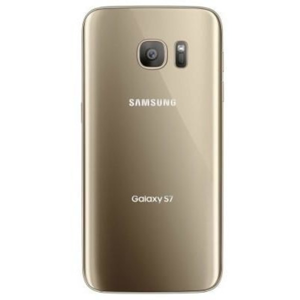 Samsung Galaxy S7 Baksida Med Tejp - Guld