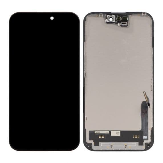 iPhone 15 Skärm med LCD Display Svart