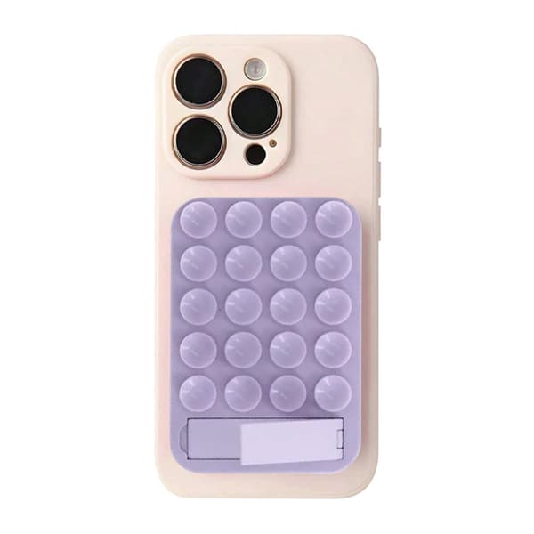MagSafe Silicone Suction Cup Stand Phone Mount Purple