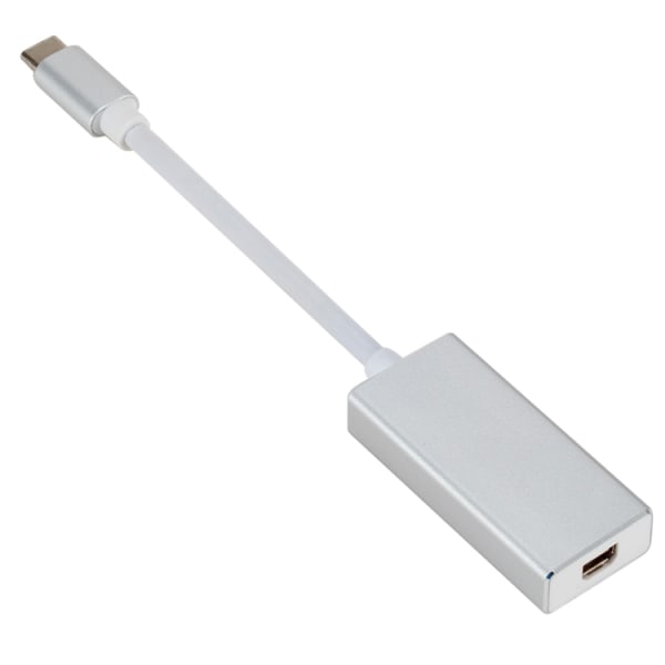 Adapter USB-C till Mini DisplayPort 12cm - Silver