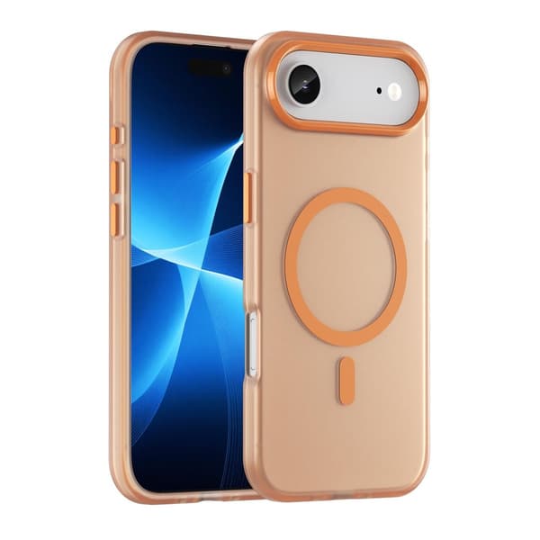 Mobile phone case with camera protection for iPhone Air - Frosted Orange