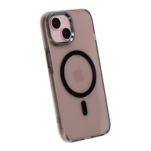 iPhone 15 TPU Mobile Case with Magnet Rvelon - Black