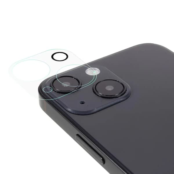 iPhone 13 & iPhone 13 Mini linsskydd Svart