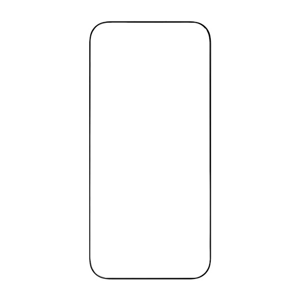 Rvelon Screen Protector iPhone 16 Pro Max/17 Pro Max Tempered Glass 2.5D Black - bulk