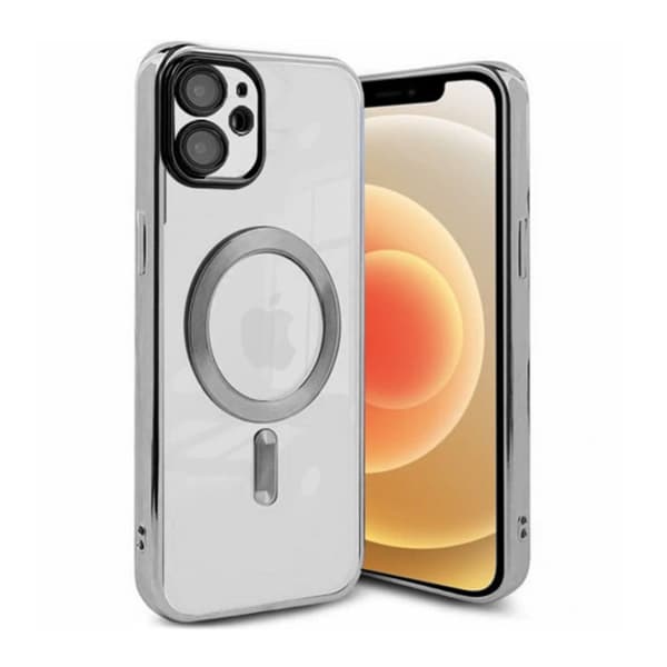 Luxury Phone Case with Magsafe iPhone 11 - Silver