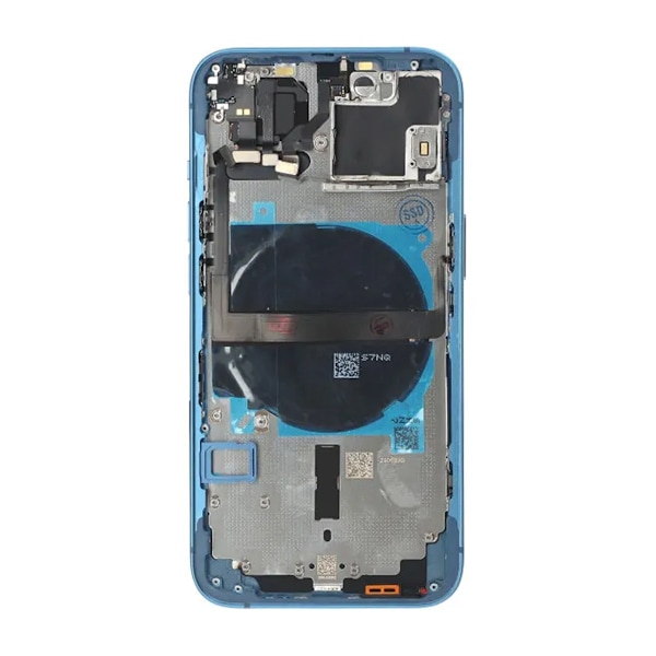 iPhone 13 Back Cover Complete Original Blue With Small Parts