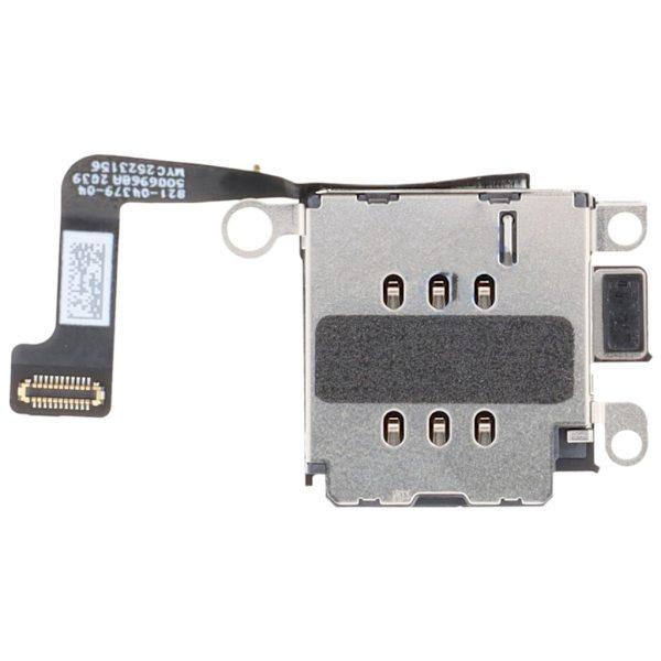 iPhone 15 Plus single sim card holder socket with flex cable