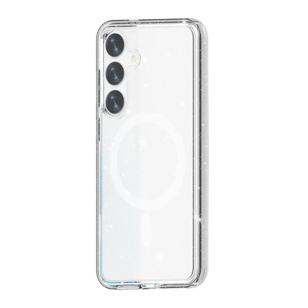 Samsung Galaxy S24 Mobile Case Glitter Magsafe - Transparent