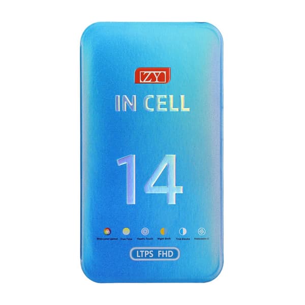 iPhone 14 ZY In-Cell FHD COF LCD Display High Quality Black