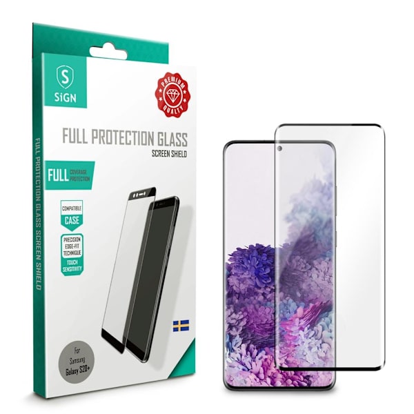 SiGN Galaxy S20 Plus Screen Protector Tempered Glass + Applicator