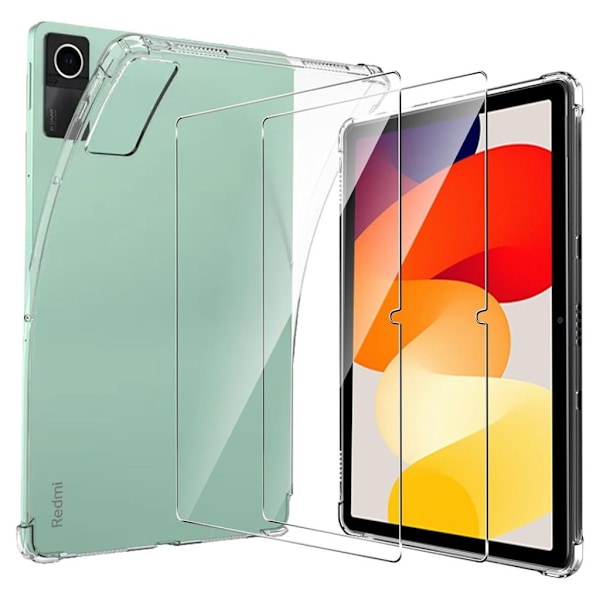 Xiaomi Redmi Pad SE Case with 2Pcs Screen protector
