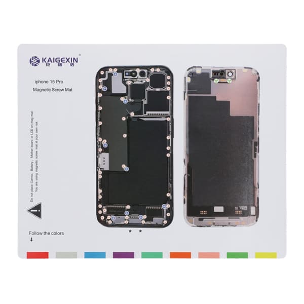 Magnetic Screw Mat for iPhone 15 Pro