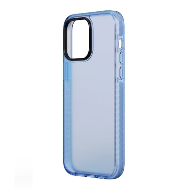 iPhone 15 Pro Stöttåligt TPU Mobilskal - Blå