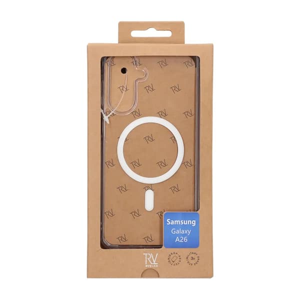 Rvelon Magsafe Case for Samsung Galaxy A26 - Transparent