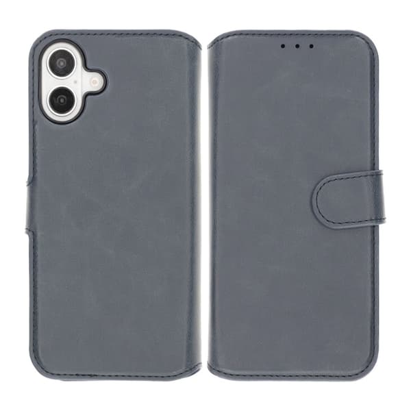 iPhone 16 Plus Wallet Case Magnet Rvelon - Blue