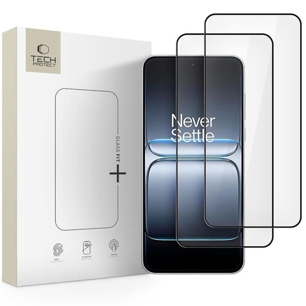 Tech-Protect Glass Fit+ 2-pack Screen Protector for OnePlus Nord 5