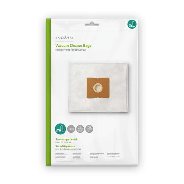 Nedis Vacuum cleaner bag 10-pack for DAEWOO, CLATRONIC, BOMANN, etc