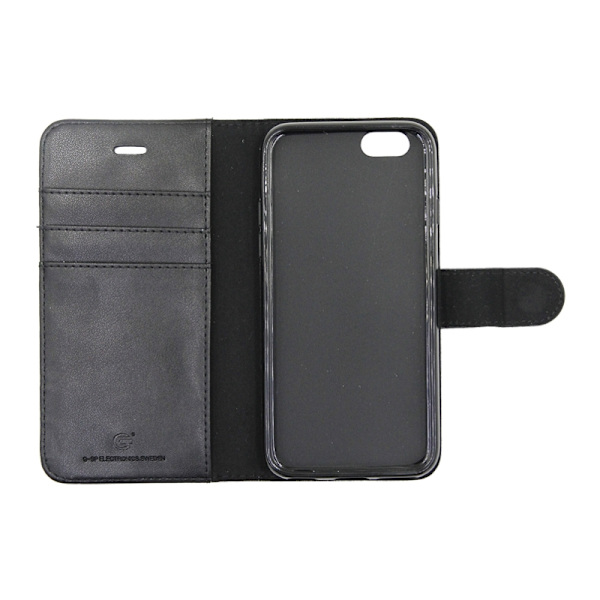 G-SP Flip Stand Leather Case For iPhone 6/6S Black