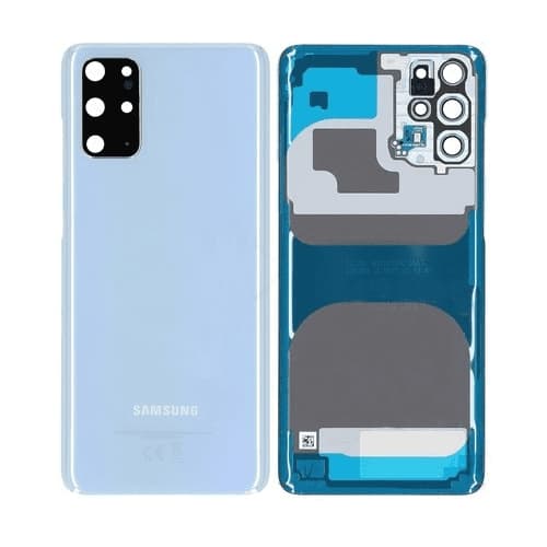 Original Samsung Galaxy S20 Plus Baksida Med Tejp - Blå Svart