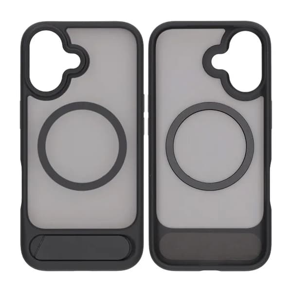 Rvelon Mobilskal med Stativ för iPhone 17 - Svart