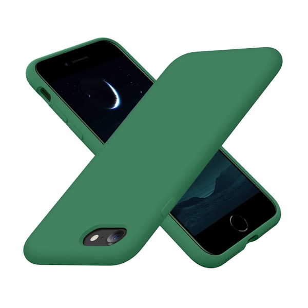 iPhone 7/8/SE (2020/2022) Silikonskal Rvelon - Grön