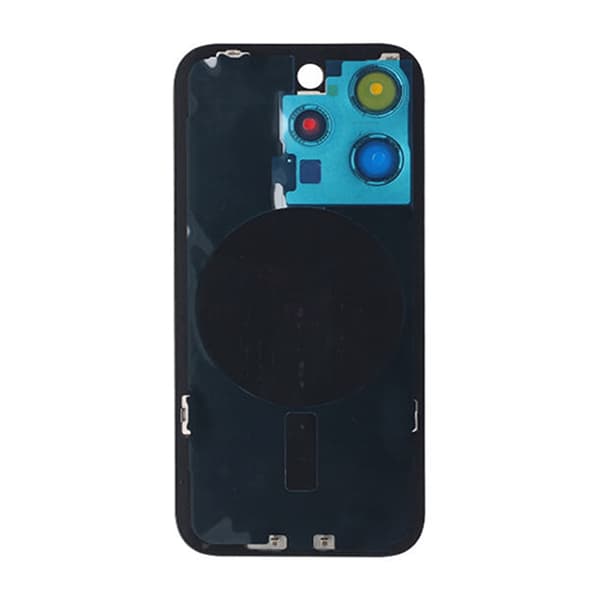 Replacement For iPhone 15 Pro Back Glass Panel With Magsafe Magnet-Black
