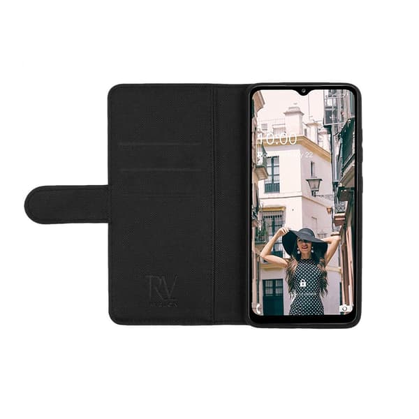 Samsung Galaxy A32 5G Plånboksfodral Magnet Rvelon - Svart