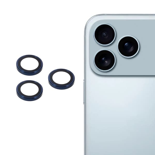 Tempered Glass Camera Protector for iPhone 17 Pro Max - Blue