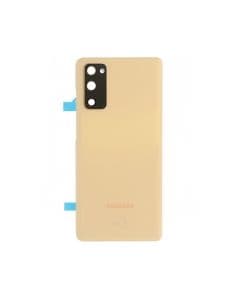 Samsung Galaxy S20 FE Baksida Med Tejp - Orange Svart