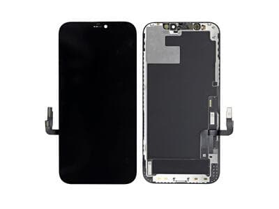 Original iPhone 12 / 12 Pro Glas med LCD display Svart