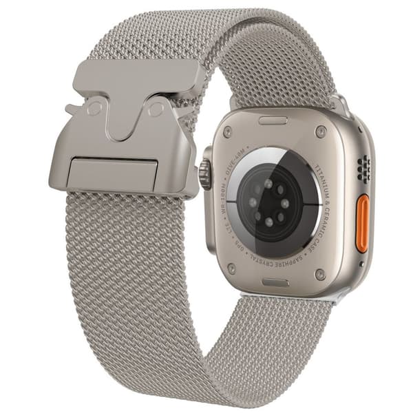 Apple Watch 38/40/41/42mm Milanese Quick Release Watch Strap - Beige