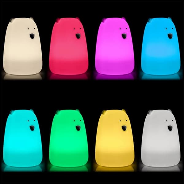 Goobay Polar Bear LED Night Light Svart